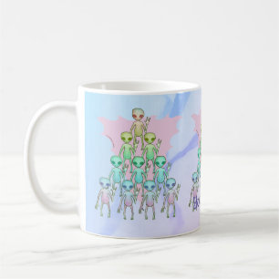 Rosa Triangel utomjording mugg