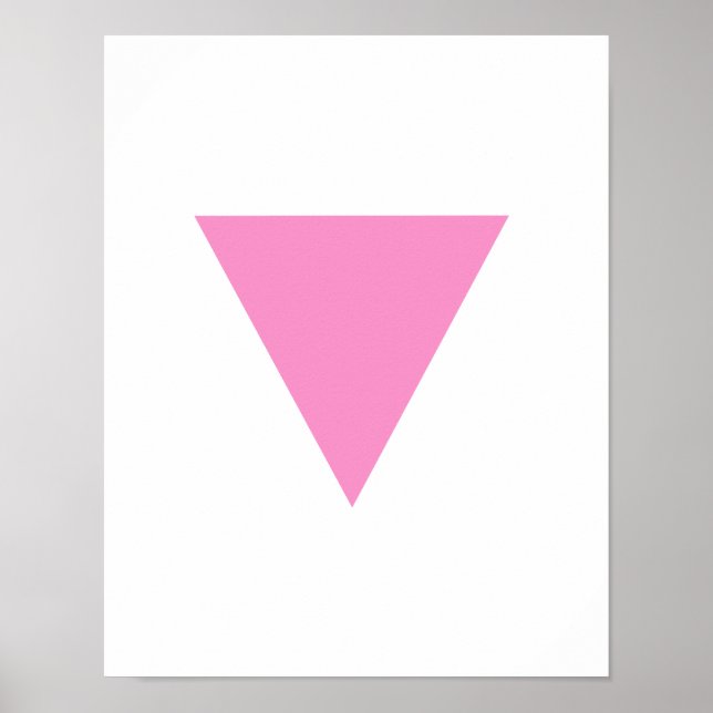 ROSA TRIANGLE POSTER (Framsidan)