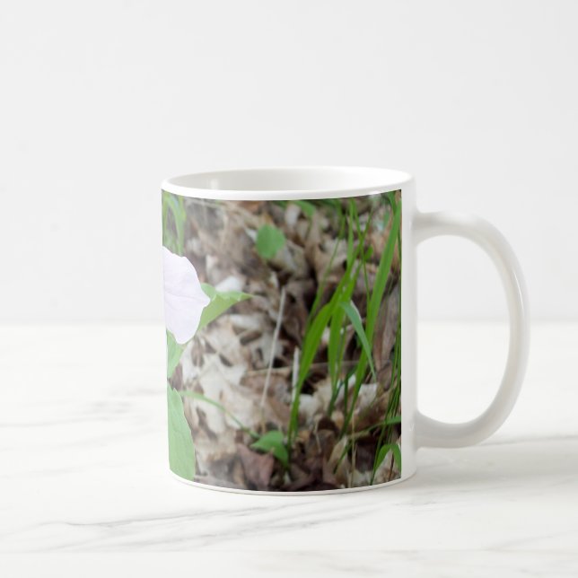 Rosa trillium kaffemugg (Höger)