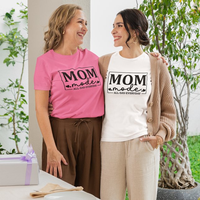 Rosa Tröja för Mamma, Present till Mors Dag, Prese (mothers day gift, birthday gift for mom, christmas gift for mom, mom life t-shirt, mom shirt gift)