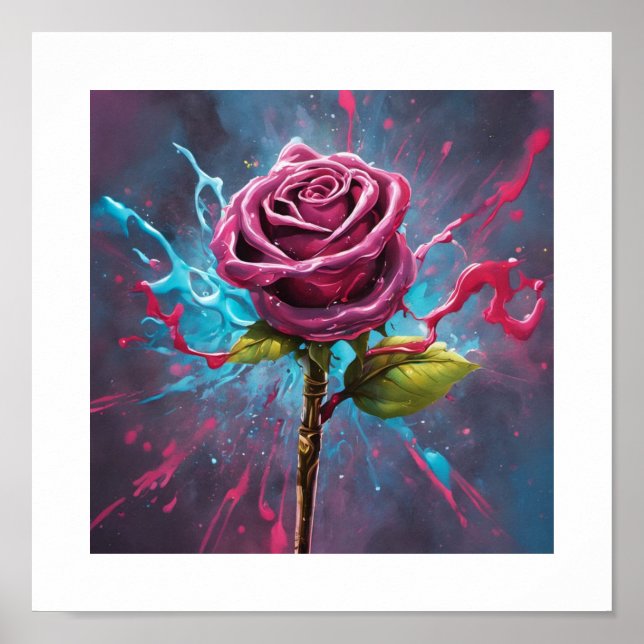 Rosa Trollspö Ro Poster (Framsidan)