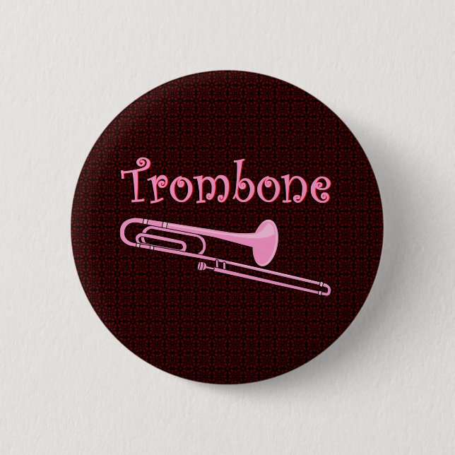 Rosa Trombone Knapp (Framsida)