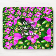 Rosa Tropical Flowers Mönster