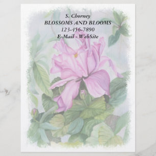 ROSA TROPICAL ORCHID ANPASSADE LETTERHEAD BREVHUVUD