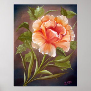 Rosa Tropicana Poster