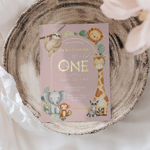 Rosa tropiska vilda en safari-djungel djur