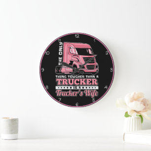 Rosa Trucker-frun: Hårast någonsin Stor Klocka