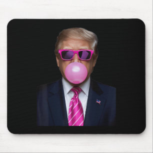 Rosa Trump Bubble Gum Gift 2024 Omröstning Roligt Musmatta