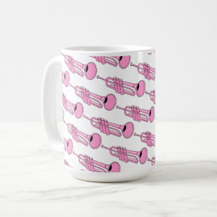 Rosa Trumpet Mugg