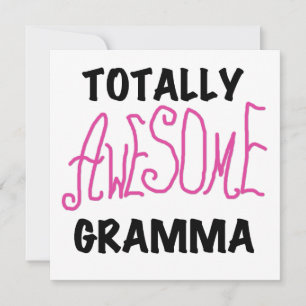 Rosa Tshirts-gåvor från Fantastisk Gramma