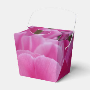 Rosa Tulip-blomman Ta ut favoritruta Presentaskar