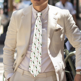 Rosa Tulip Blommigt Slips