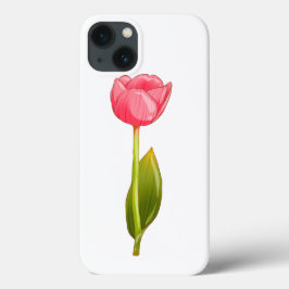 Rosa Tulip - Glossy Aesthetic Flower Art