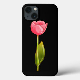 Rosa Tulip - Glossy Aesthetic Flower Art