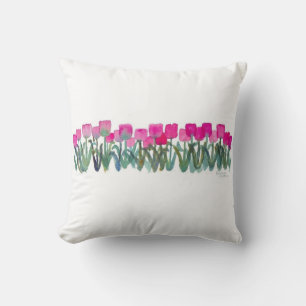 Rosa Tulip Grove Kudde