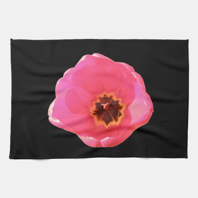 Rosa Tulip Kitchen Towel Kökshandduk (Horisontell)