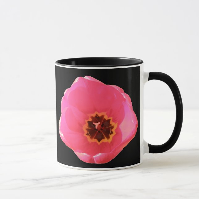 Rosa Tulip Mugg (Höger)