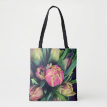 Rosa Tulip Tote Bag