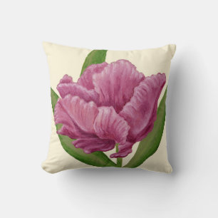 Rosa Tulipkudde Kudde