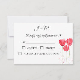 Rosa Tulips Blommigt blommor Vår bröllop OSA