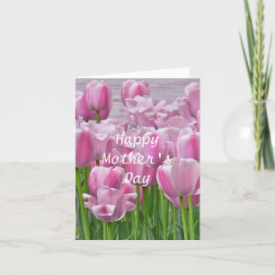 ROSA TULIPS/Mors dag-kort Kort