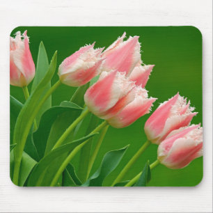 Rosa Tulips Mouse Pad Musmatta