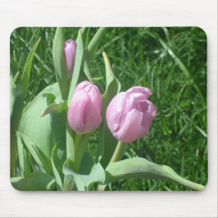 Rosa Tulips Mousepad Musmatta