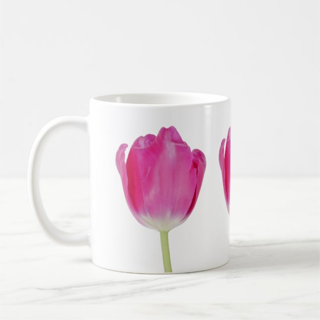 Rosa Tulips Mugg (Vänster)