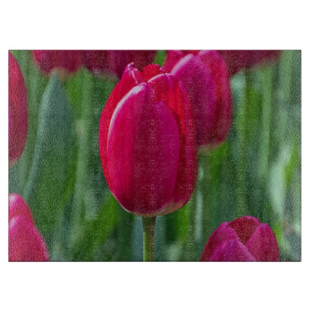 Rosa tulister av glas (Framsidan)