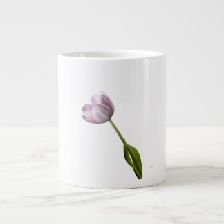 Rosa Tulpan Foto Te, Kaffe Specialmugg Jumbo Mugg