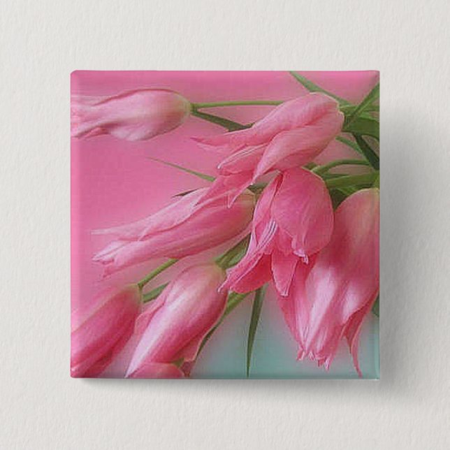 Rosa tulpan knapp (Framsida)