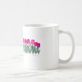 Rosa Tulpanlund Kaffemugg