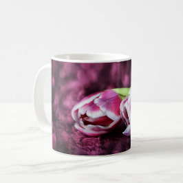 Rosa Tulpen Kaffemugg