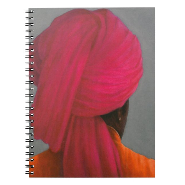 Rosa Turban Anteckningsbok (Framsidan)