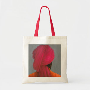 Rosa Turban Tygkasse
