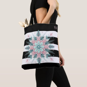 Rosa Turquise jul Thome Snowflake Tygkasse