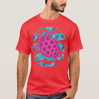 Rosa Turtle Illustration T Shirt