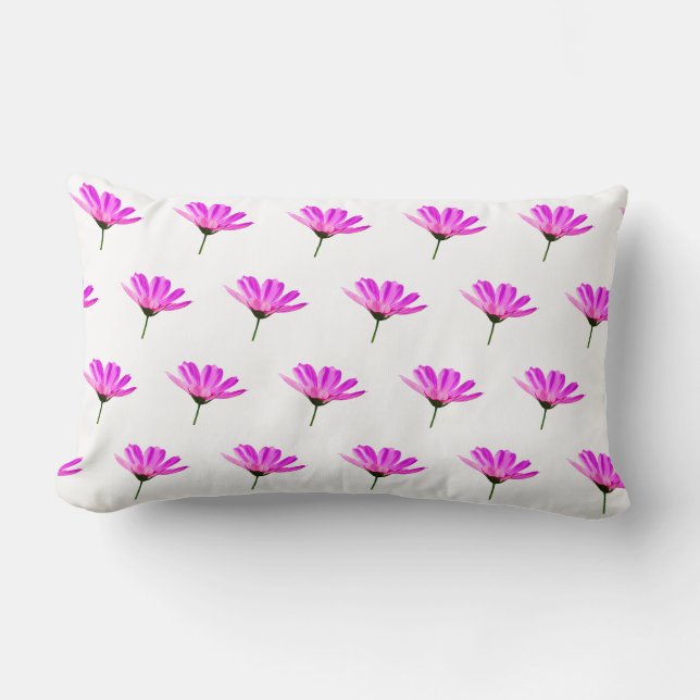 Rosa tusenskönor  lumbarkudde (Framsida)