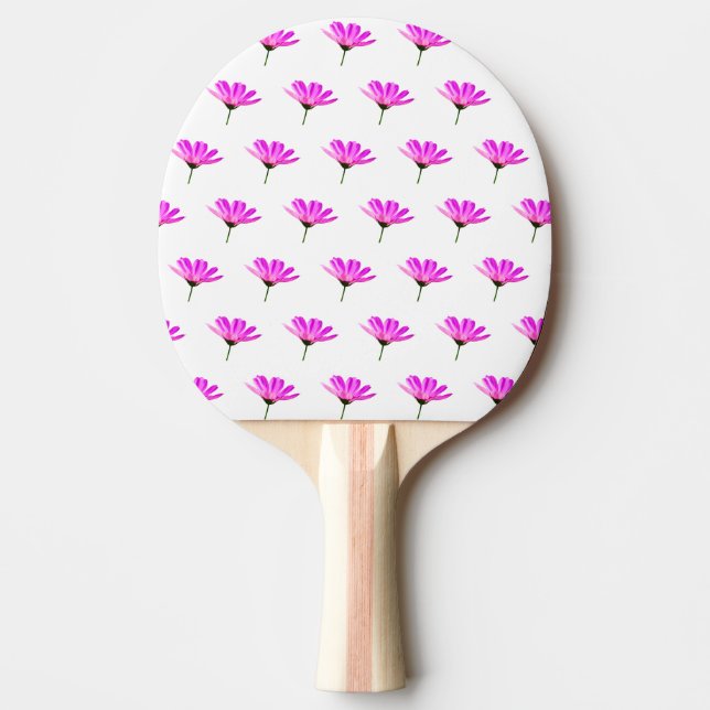 Rosa tusenskönor   pingisracket (Framsidan)