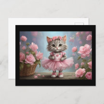 Rosa Tutu Ballerina Kitten