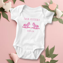 Rosa Twin Sisters Girl Namn