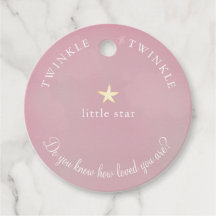 Rosa Twinkle Little Star Baby Shower Birthday