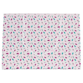 Rosa Twinkle Ljus Large Gift Bag