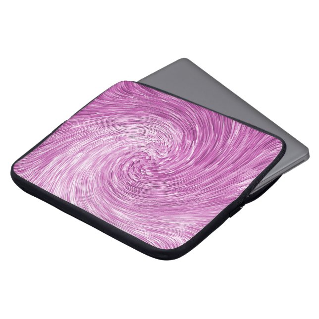 Rosa Twirl..... Laptop Fodral (Framsida topp)
