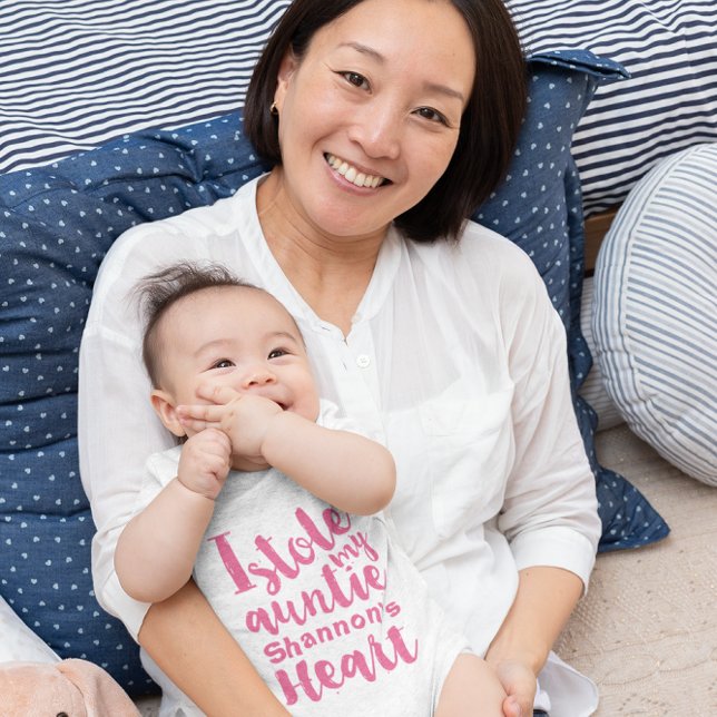 Rosa Typografi lagrar mitt hjärta T-shirt (Skapare uppladdad)