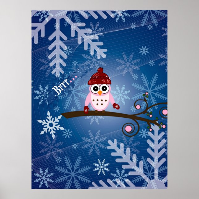 Rosa Uggla Poster (Framsidan)