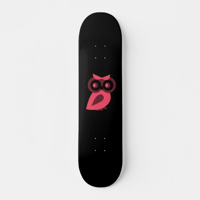 Rosa Uggla Skateboard (Framsida)