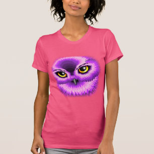 Rosa ugglaögon t-shirt