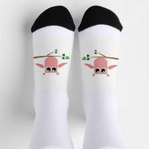 Rosa Uggle Sockor