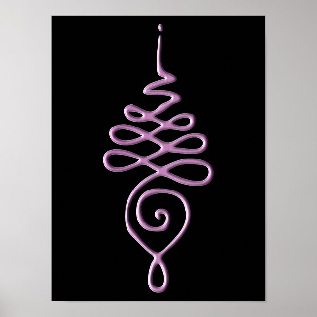 Rosa Unalome Poster (Framsidan)
